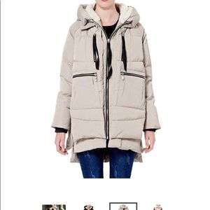 Women’s Oversized Thickened Down Jacket